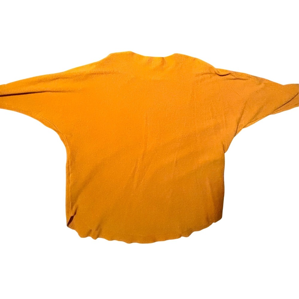 Vila Milano Mustard Yellow Knit Dolman Sleeve Oversized Top XL Rayon Blend